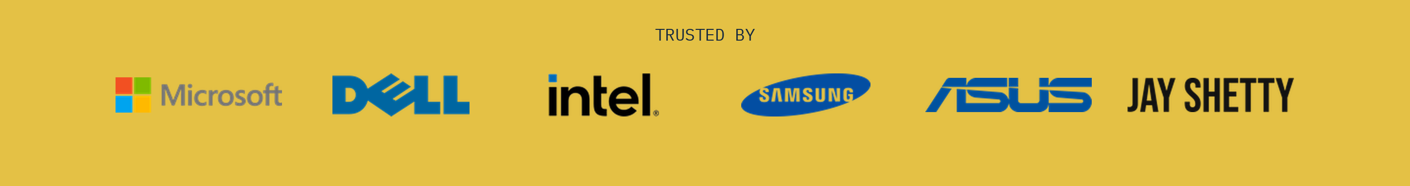 Trusted by